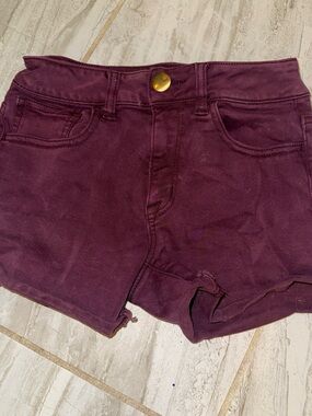American Eagle Outfitters Women's Plum Denim Shorts